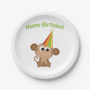 Happy Birthday Monkey Pappteller