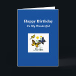 Happy Birthday Mother BTFL Card Karte<br><div class="desc">Christliche Geburtstagskarte für Mutter!   Enthält Bibelverse und -Text im Inneren.</div>
