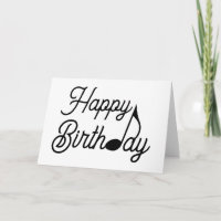 Happy Birthday Musiknote