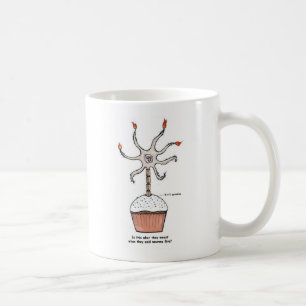 Happy Birthday Neuron Cupcake Kaffeetasse