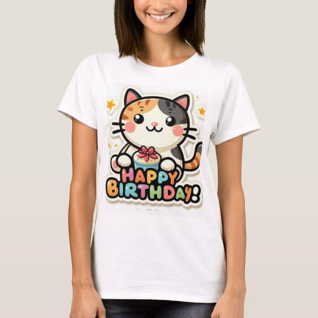 Happy Birthday  New  Collection  Design T-Shirt (Vorderseite)