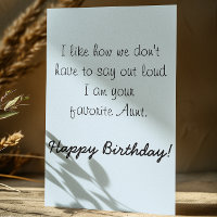 Happy Birthday Niece From Tante Spaß Funny