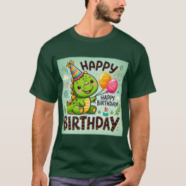 Happy Birthday Niedlich Dino Roar T-Shirt