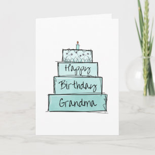 Happy Birthday Oma Karte