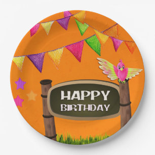 Happy Birthday Pappteller