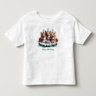 Happy Birthday Pembroke Welsh Corgi Hunde Kleinkind T-shirt