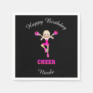 "Happy Birthday" Personalisiert Serviette