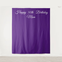 Happy Birthday Personalisiert Wandteppich
