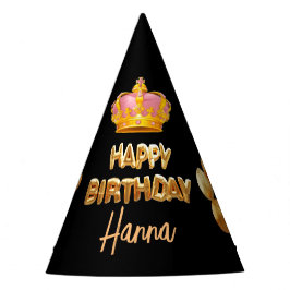 Happy Birthday Personalize Design Partyhütchen