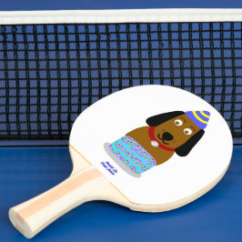 Happy Birthday Ping Pong Paddle Paddle Tischtennis Schläger