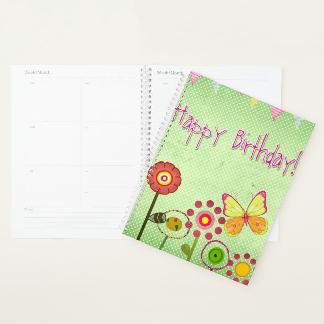 Happy Birthday Planer (Anzeige)