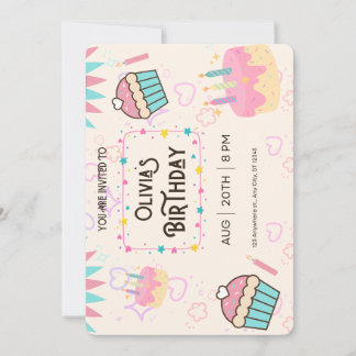 Happy Birthday pnik Invitation