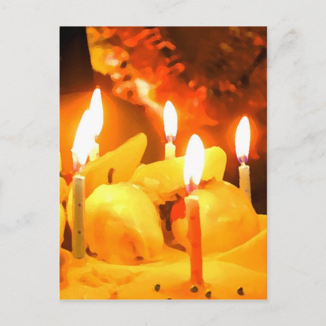 Happy Birthday Postcard Postkarte (Vorderseite)