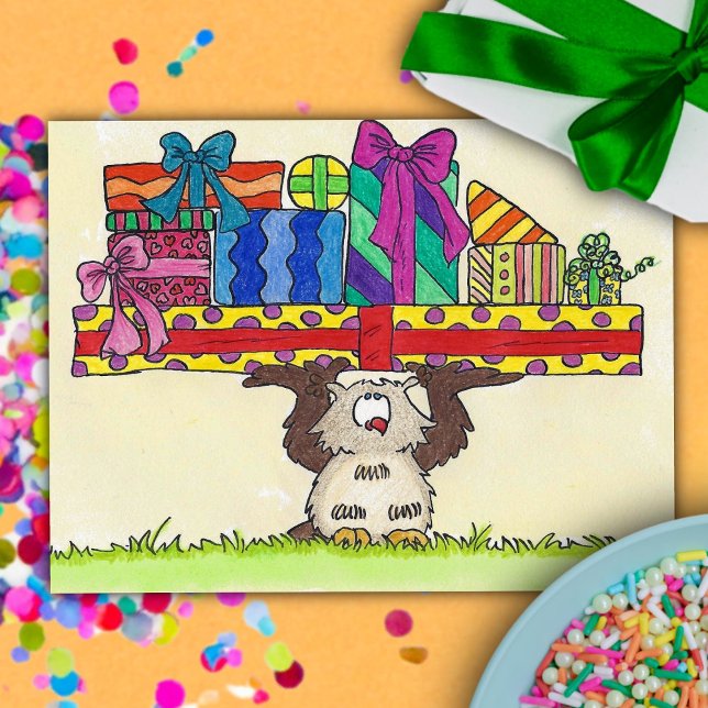 HAPPY BIRTHDAY Postcard von Nicole Janes Postkarte (Von Creator hochgeladen)