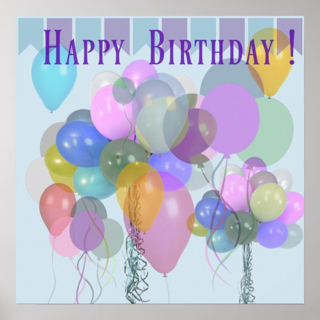 Happy Birthday Poster (Vorne)