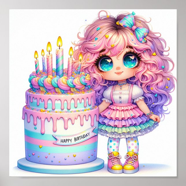 Happy Birthday Poster (Vorne)
