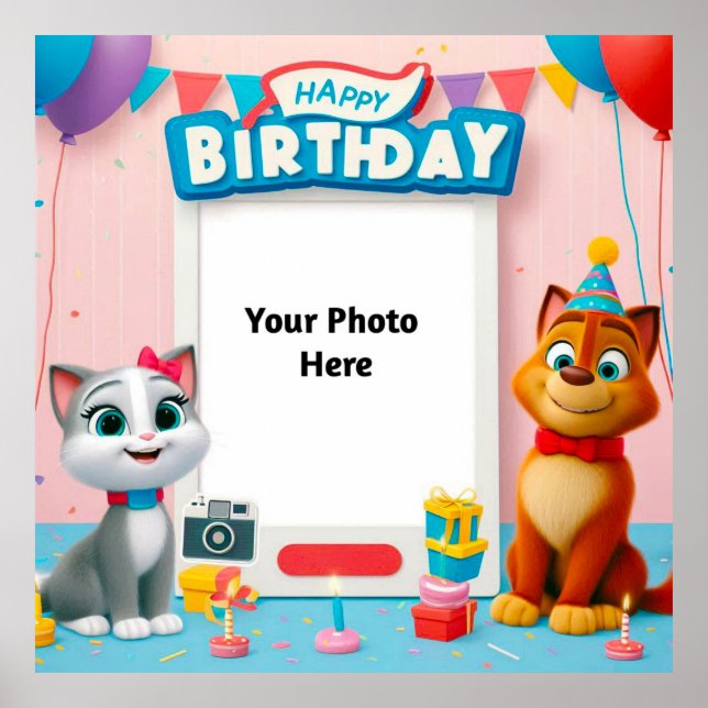 Happy Birthday Poster (Vorne)