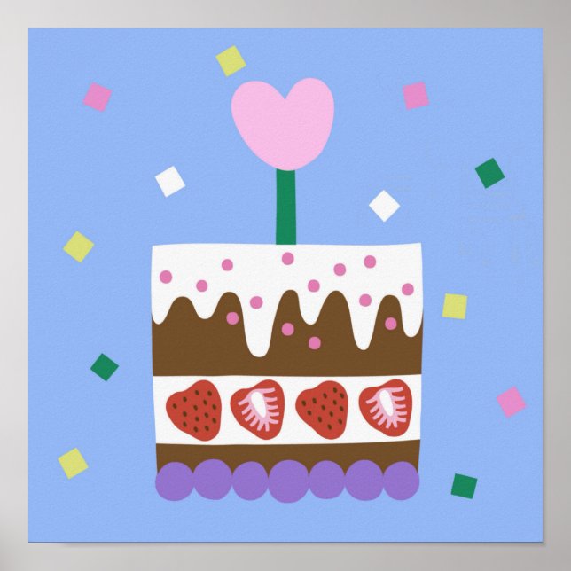 HAPPY BIRTHDAY Poster (Vorne)