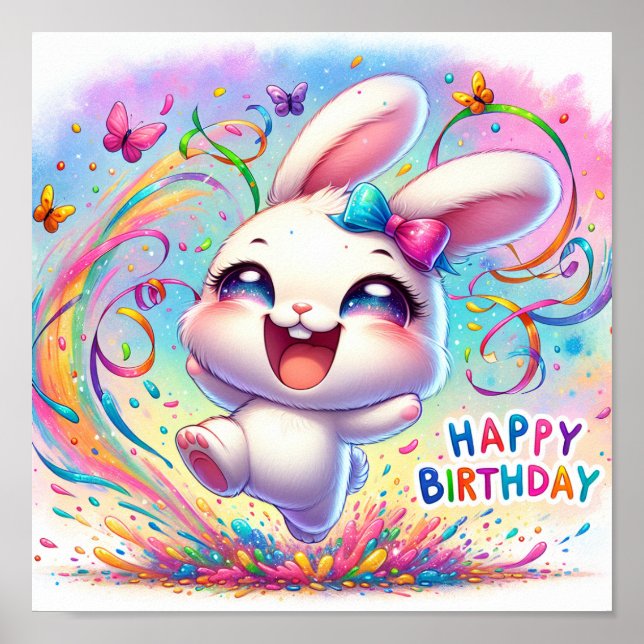 Happy Birthday Poster (Vorne)