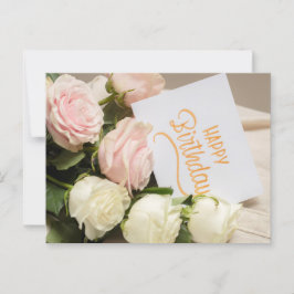 HAPPY BIRTHDAY POSTKARTE