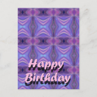 Happy Birthday Postkarte