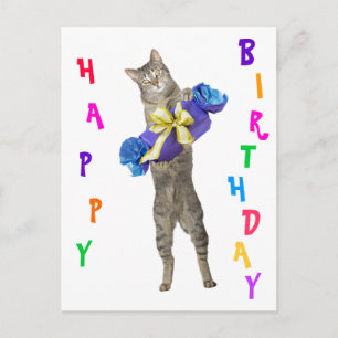 Happy Birthday Postkarte