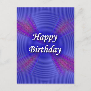 Happy Birthday Postkarte