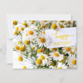 HAPPY BIRTHDAY POSTKARTE