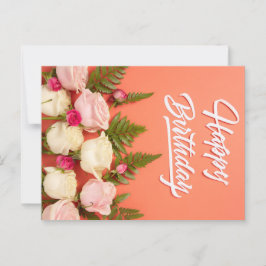 HAPPY BIRTHDAY POSTKARTE