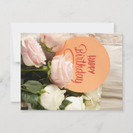 HAPPY BIRTHDAY POSTKARTE