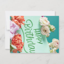 HAPPY BIRTHDAY POSTKARTE