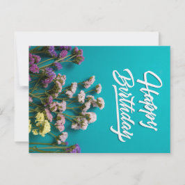 HAPPY BIRTHDAY POSTKARTE