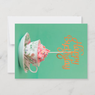 Happy Birthday Postkarte