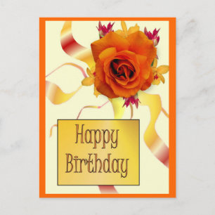 Happy Birthday Postkarte