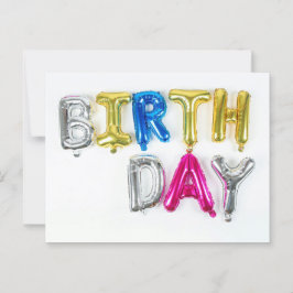 HAPPY BIRTHDAY POSTKARTE