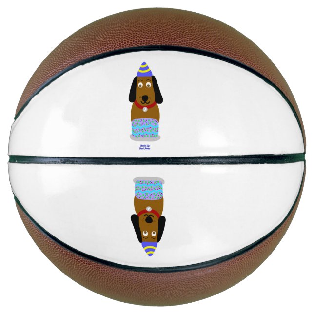 Happy Birthday Pup Basketball (Vorderseite)