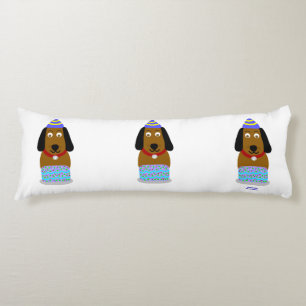 Happy Birthday Pup Body Pillow Seitenschläferkissen
