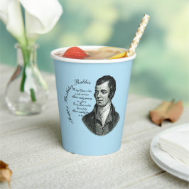 Happy Birthday Rabbie - Robert Burns Large Pappbecher
