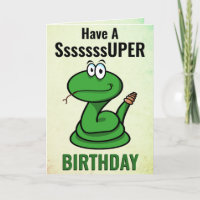 Happy Birthday Rattlesnake