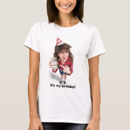 Happy Birthday Redneck Frau mit Moonshine Spaß T-Shirt
