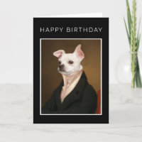 Happy Birthday | Royal Chihuahua Portrait