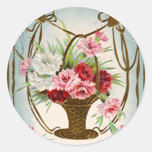 Happy Birthday Runder Aufkleber