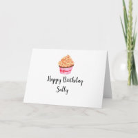 Happy Birthday Sally Card