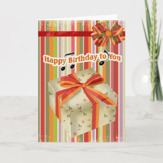 Happy Birthday - Scrapbook Card Karte