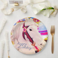 Happy Birthday Script Karneval Karussell Pferd Bol