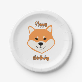 Happy Birthday Shiba Inu Original Paper Teller