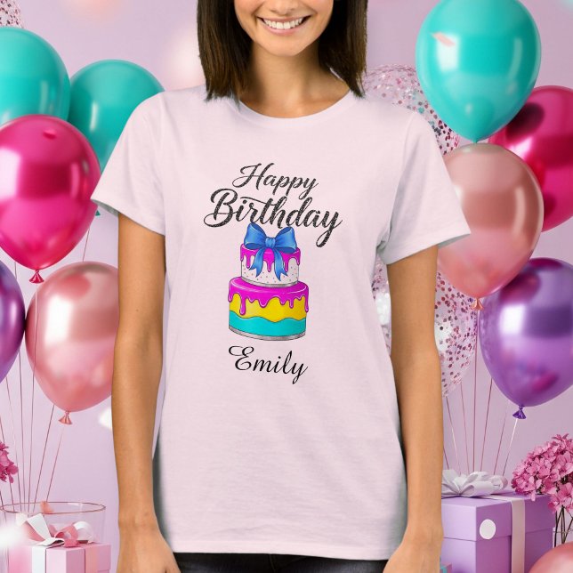 Happy birthday shirt cake Personalized (Von Creator hochgeladen)