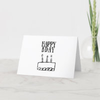 Happy Birthday | Simple Scribble