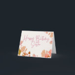 Happy Birthday Sister Card Dankeskarte<br><div class="desc">Geburtstagskarte für eine Schwester</div>