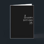Happy Birthday Sister minimalistisch simpel Karte<br><div class="desc">Dieses Design kann durch Auswahl der Option Design bearbeiten personalisiert werden. Sie können auch auf andere Gegenstände übertragen. Kontaktieren Sie mich unter colorflowcreations@gmail.com oder nutzen Sie die Chat-Option oben auf der Seite, wenn Sie dieses Design auf einem anderen Produkt haben möchten oder Hilfe benötigen. Sehen Sie mehr von meinen Designs...</div>